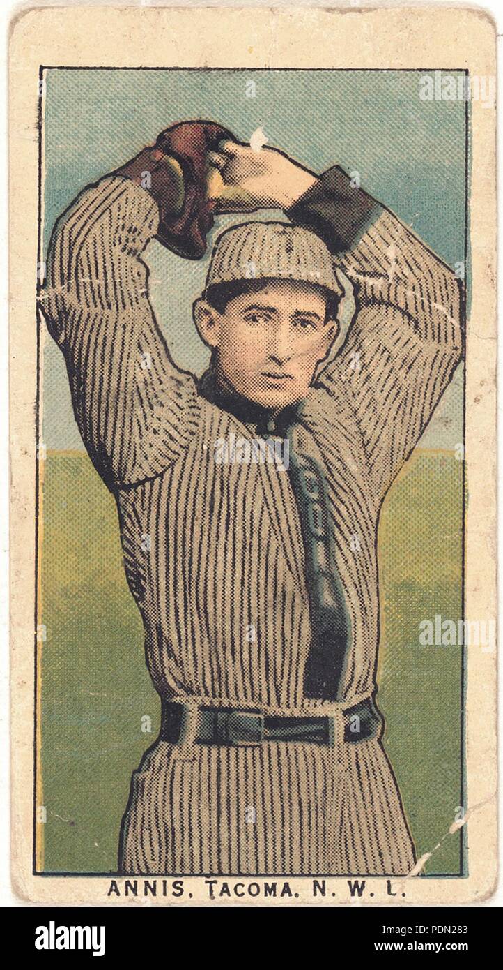 Annis, Team, baseball card portrait Stock Photo Alamy