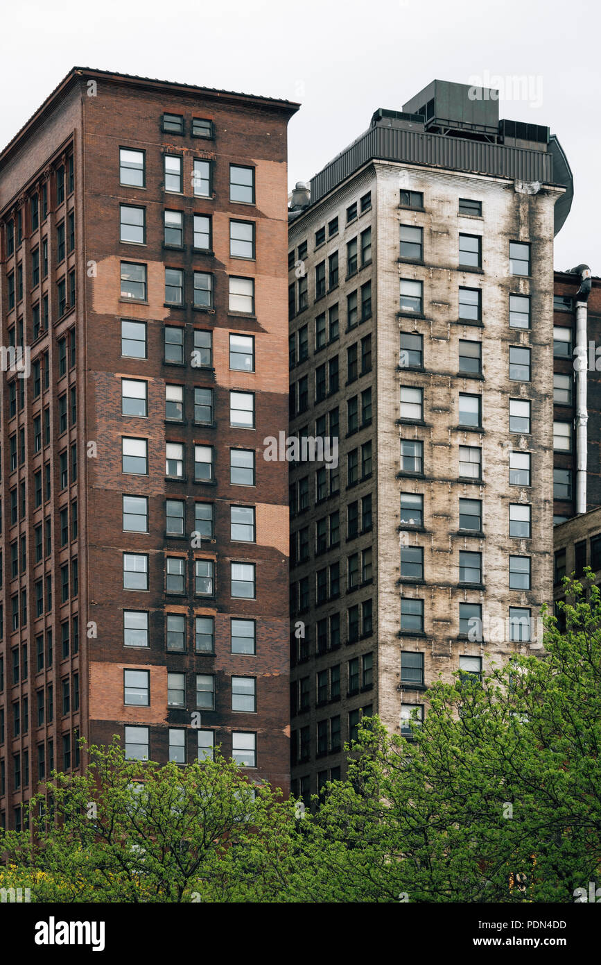 Buildings in Detroit, Michigan Stock Photo - Alamy
