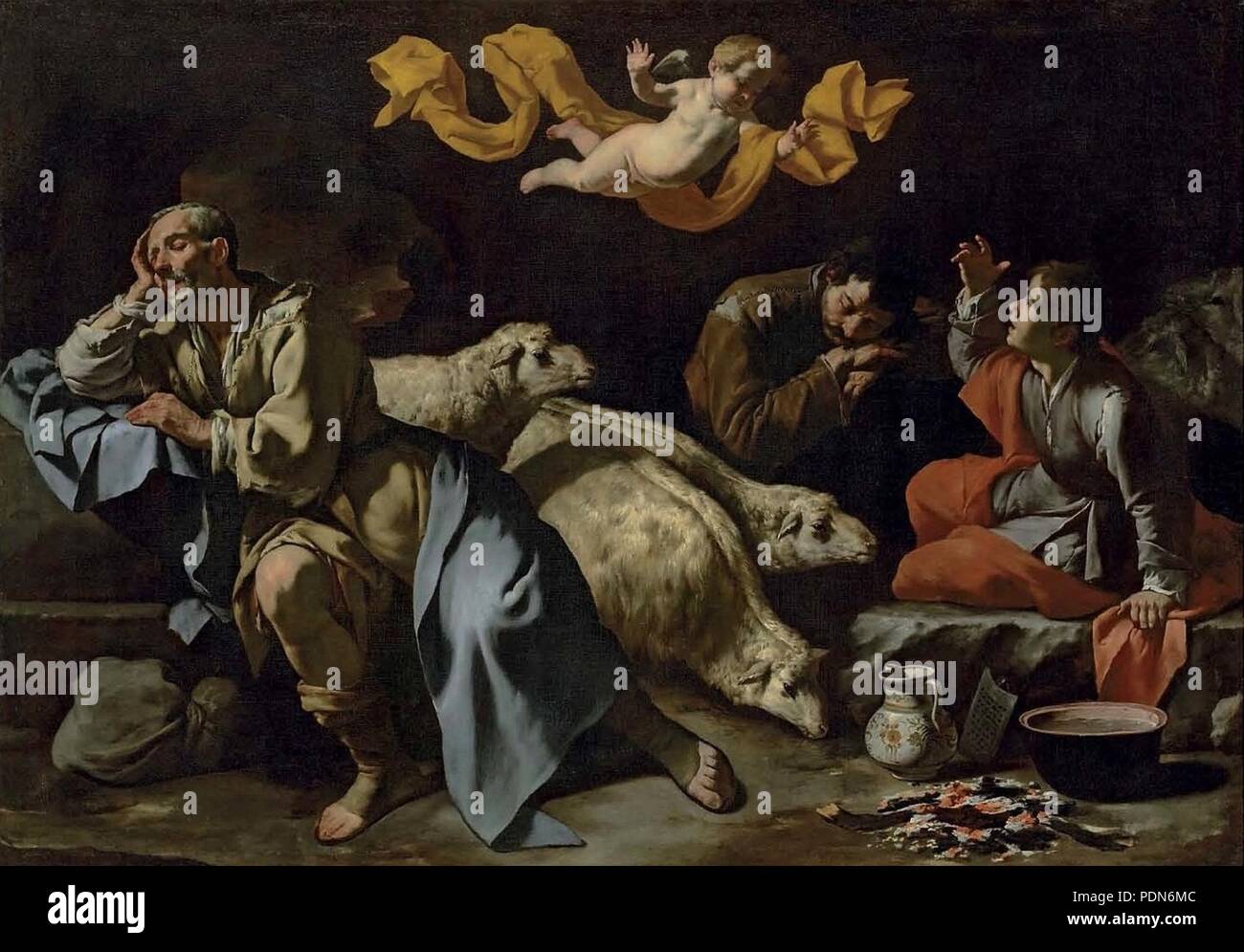 Annuncio ai pastori Stock Photo Alamy