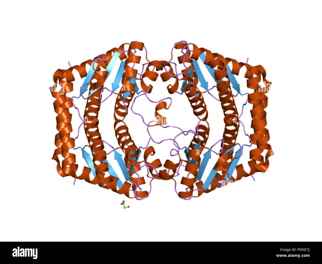 202 PDB 2i2w EBI Stock Photo