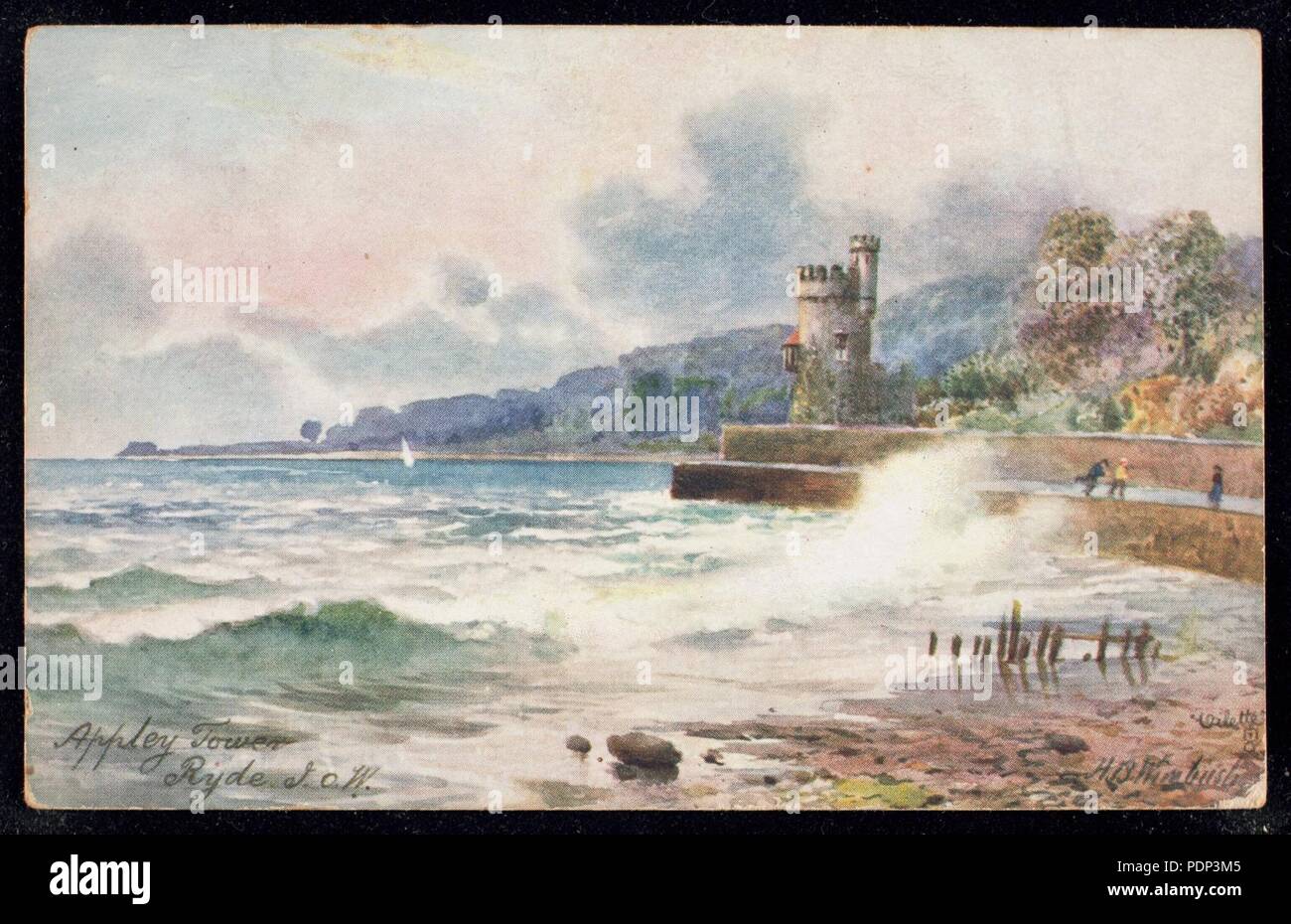 Appley Tower Ryde I. o. W Stock Photo Alamy