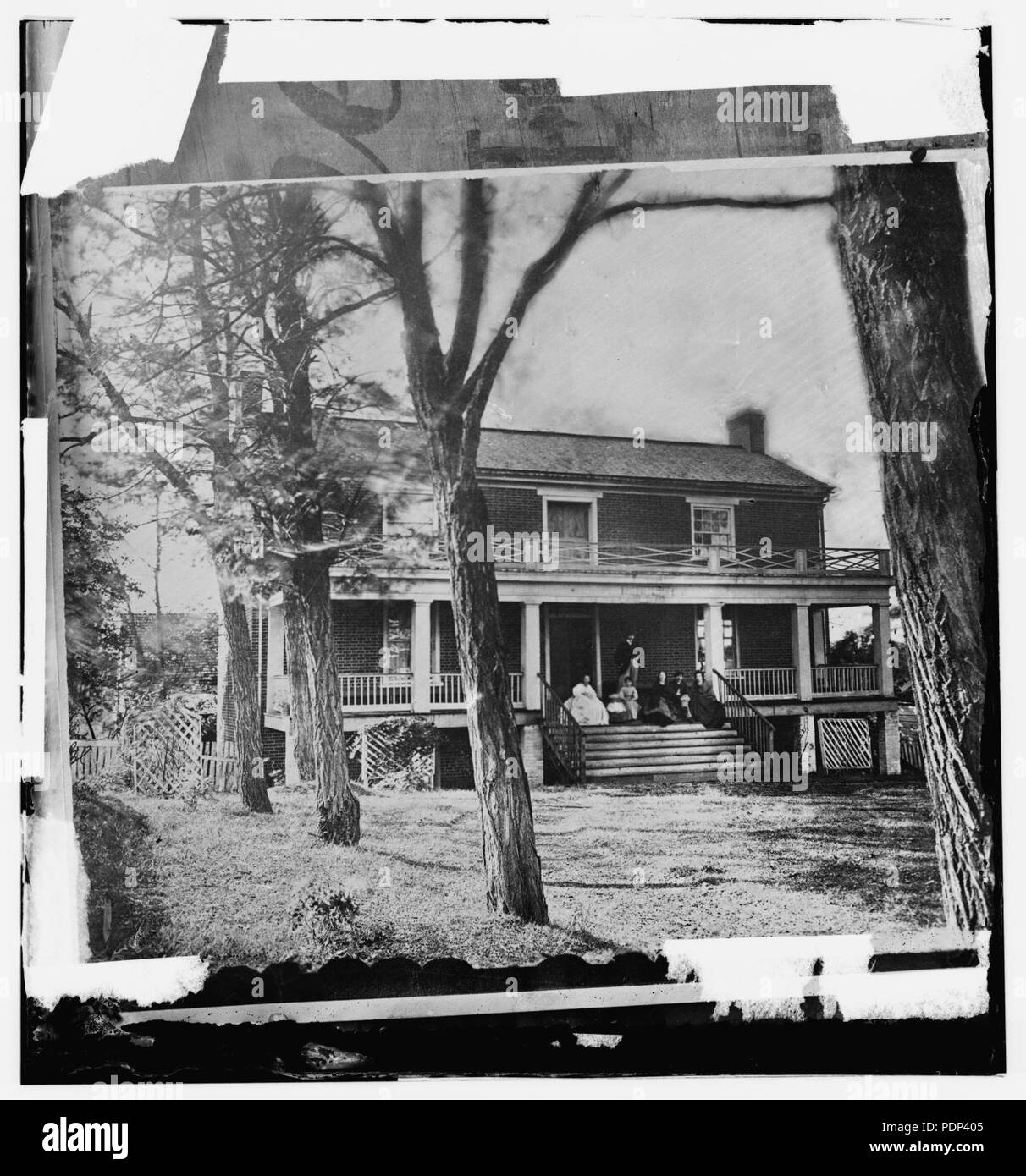 Appomattox Court House, Virginia. McLean house Stock Photo Alamy