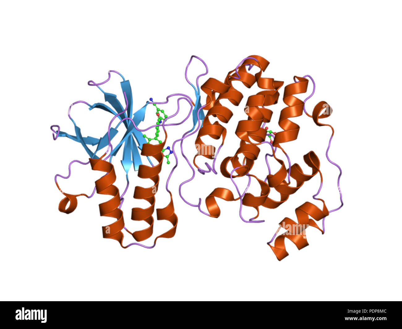 253 PDB 2zb0 EBI Stock Photo