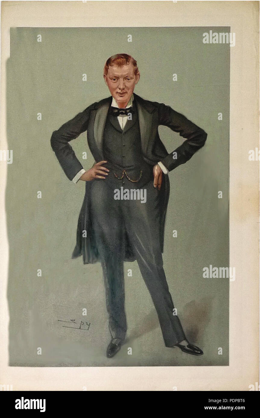 7 Churchill on Vanity Fair by Leslie Ward Stock Photo Alamy