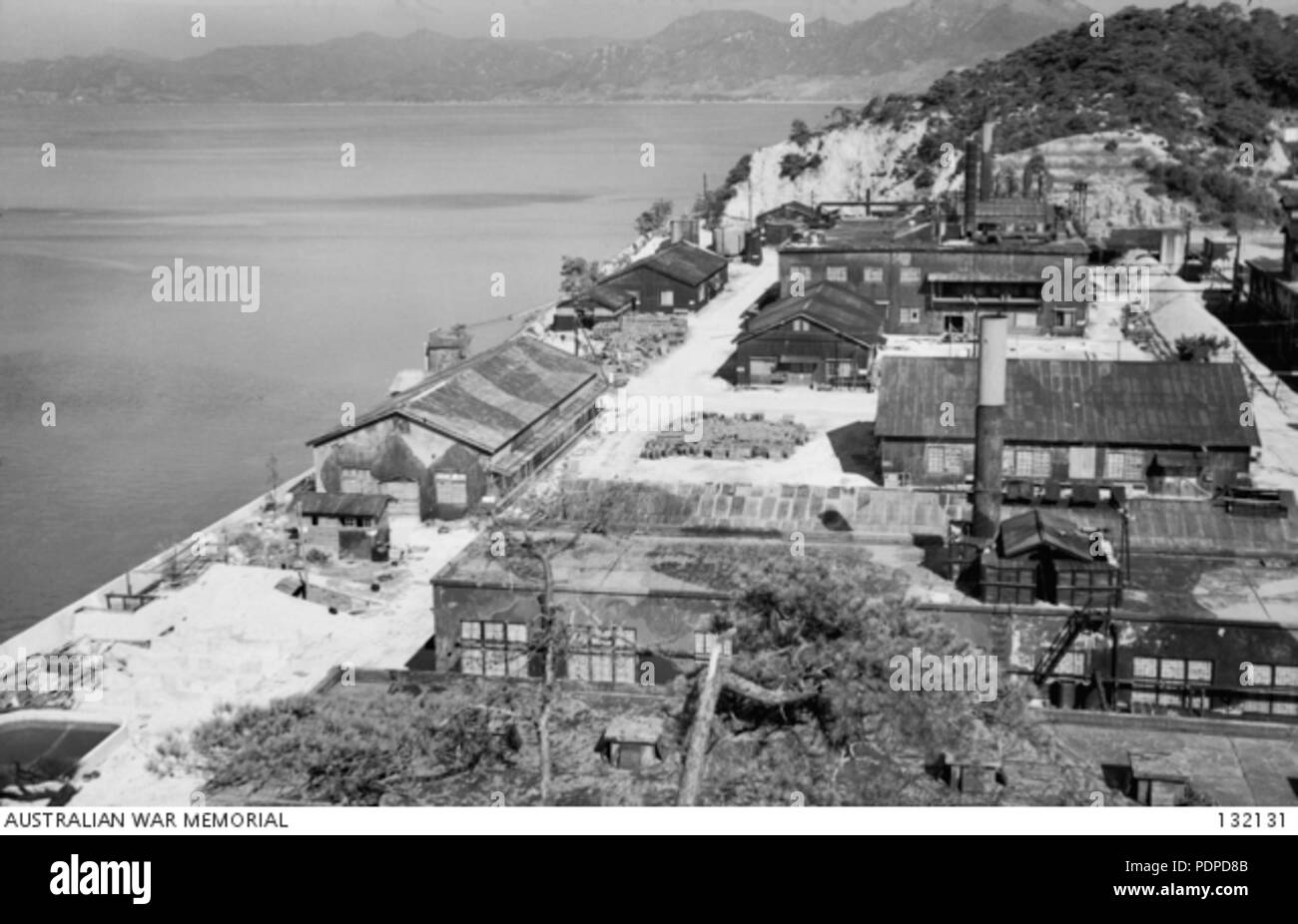 2 132131 MUSTARD GAS PLANT AFTER THE FINAL PHASES OF "OPERATION