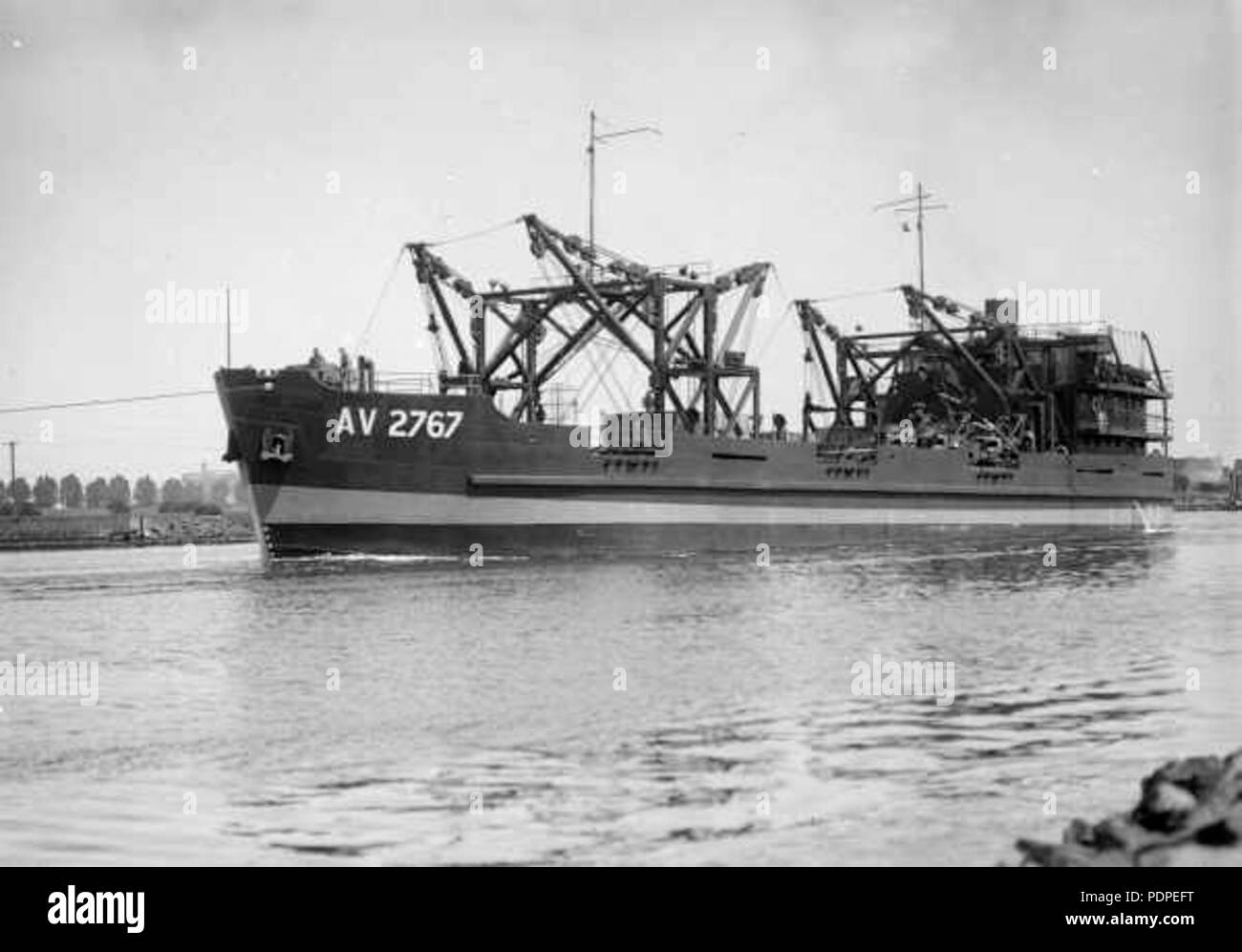 14 Army ship Crusader Stock Photo