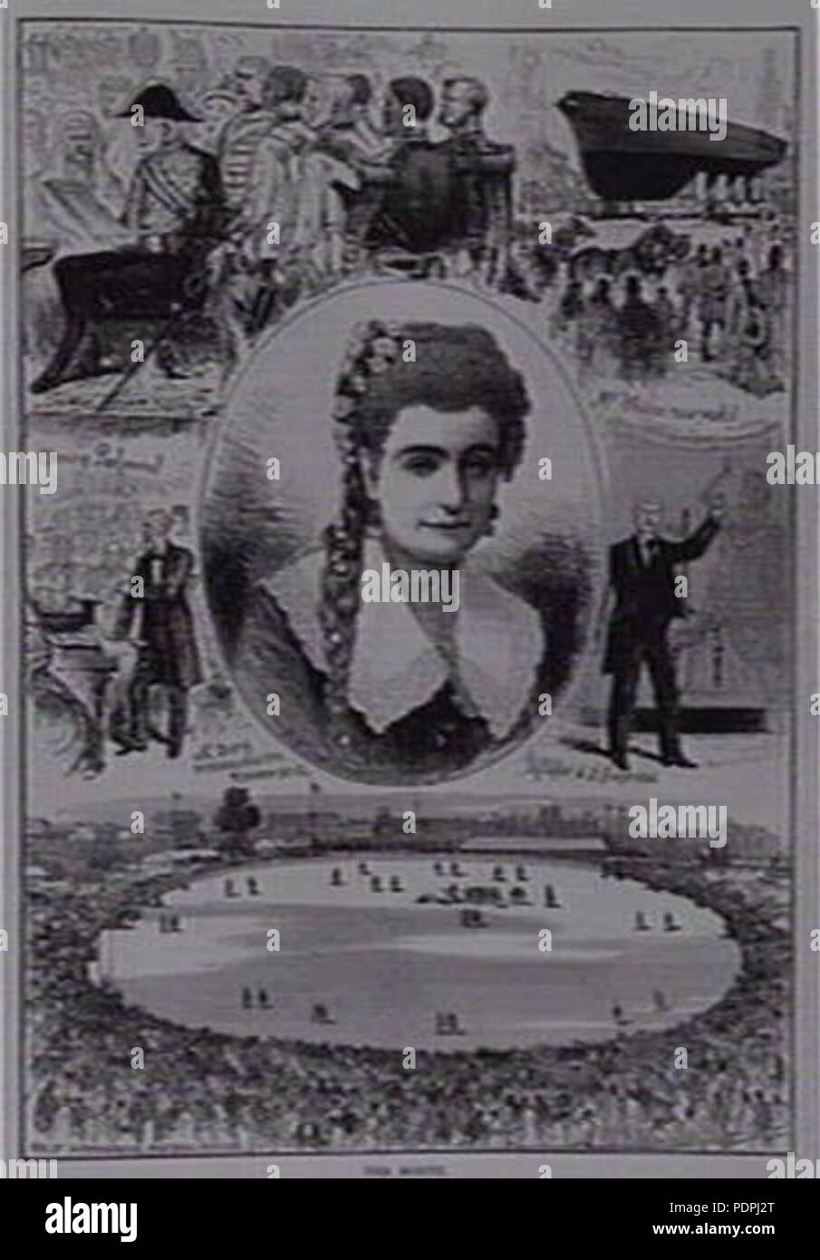 Intercolonial 45 First intercolonial football match on august 2 1879 Stock Photo - Alamy