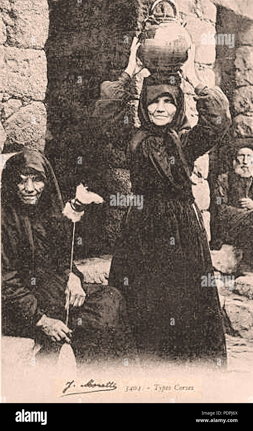 104 Corse type de vieilles femmes Stock Photo
