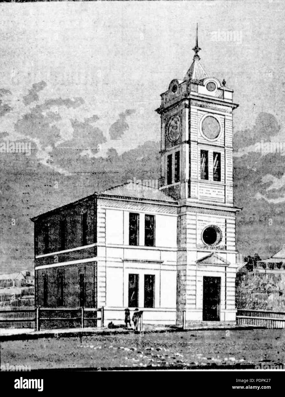 53 Gympie Town Hall, 1891 Stock Photo Alamy
