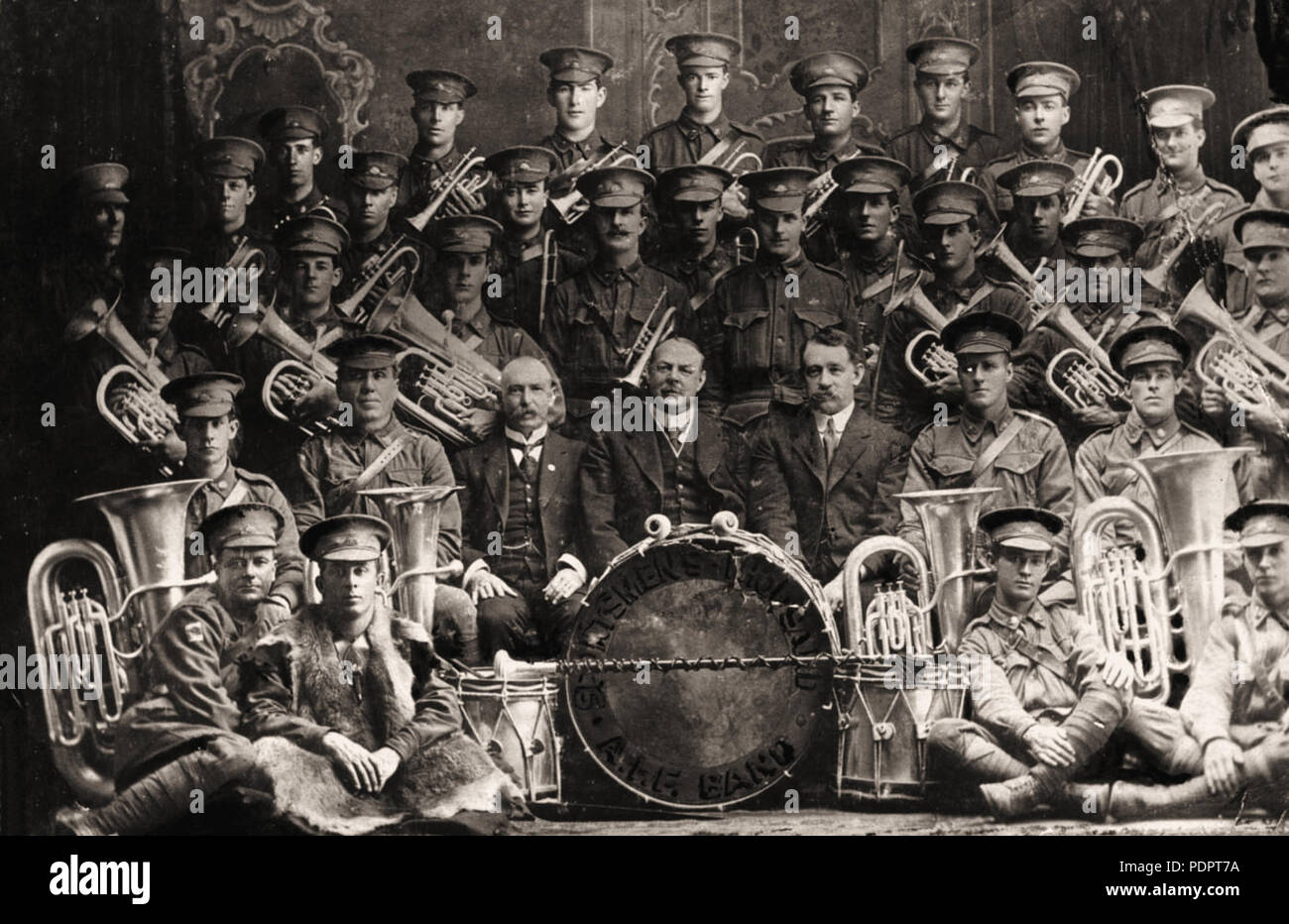 17 Australia Sportsmen'sThousand Band, 1917 Stock Photo