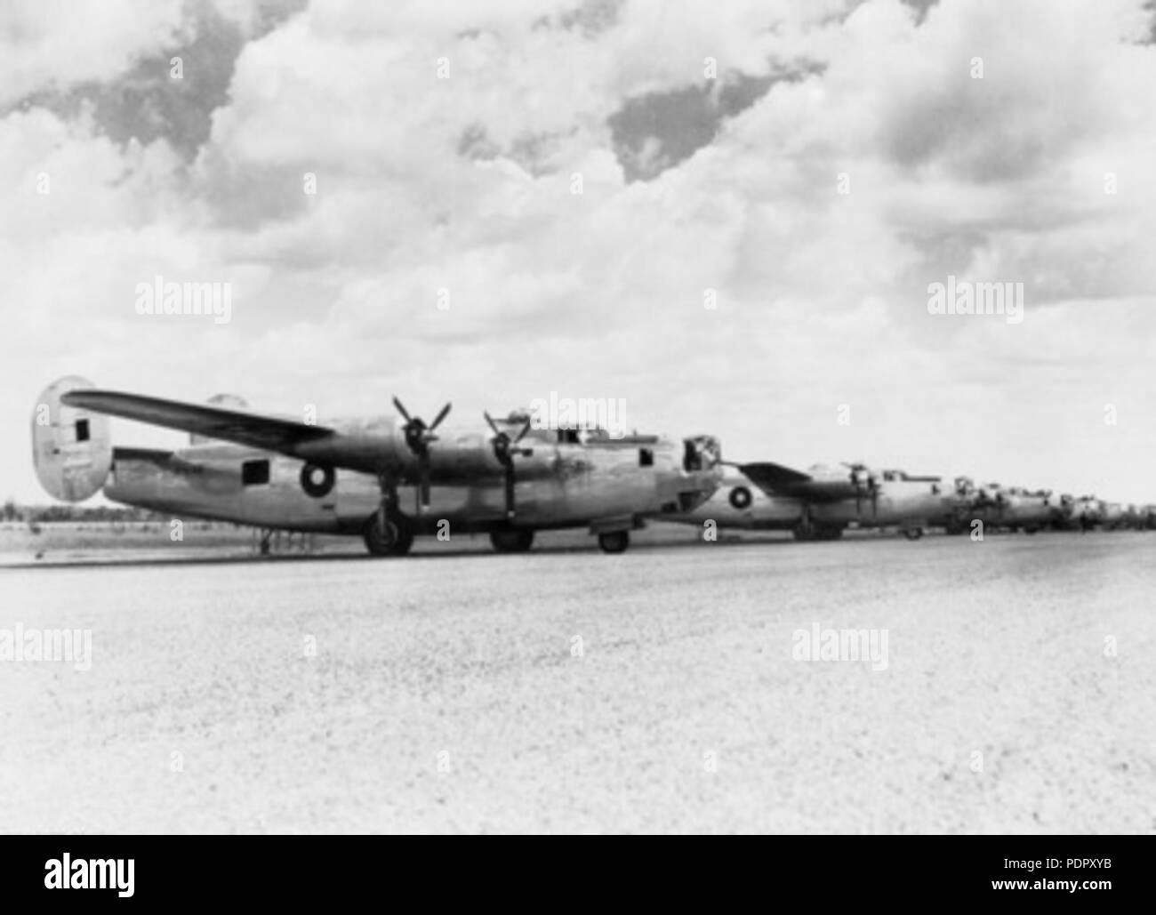8 82 Wing RAAF B-24s Fenton Stock Photo - Alamy