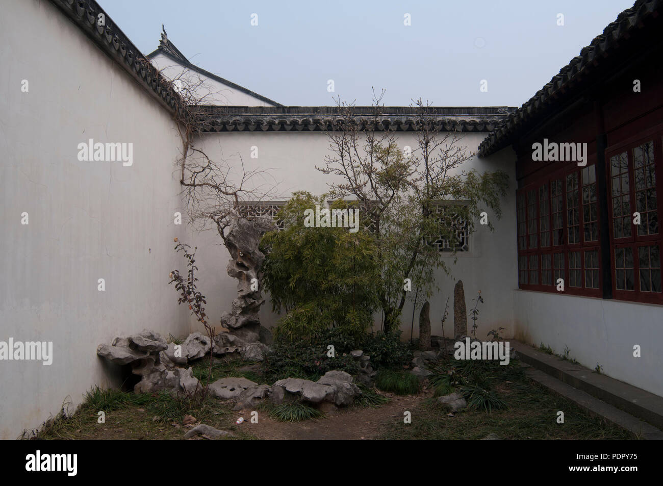 Classical Gardens of Suzhou Stock Photo
