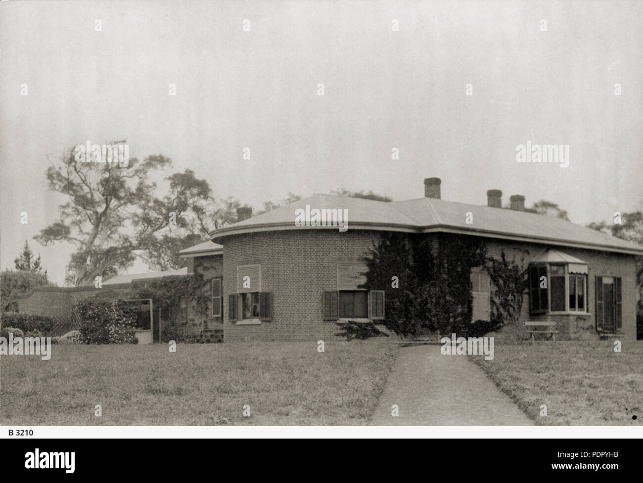 37 Cummins House rear c1900 Stock Photo Alamy