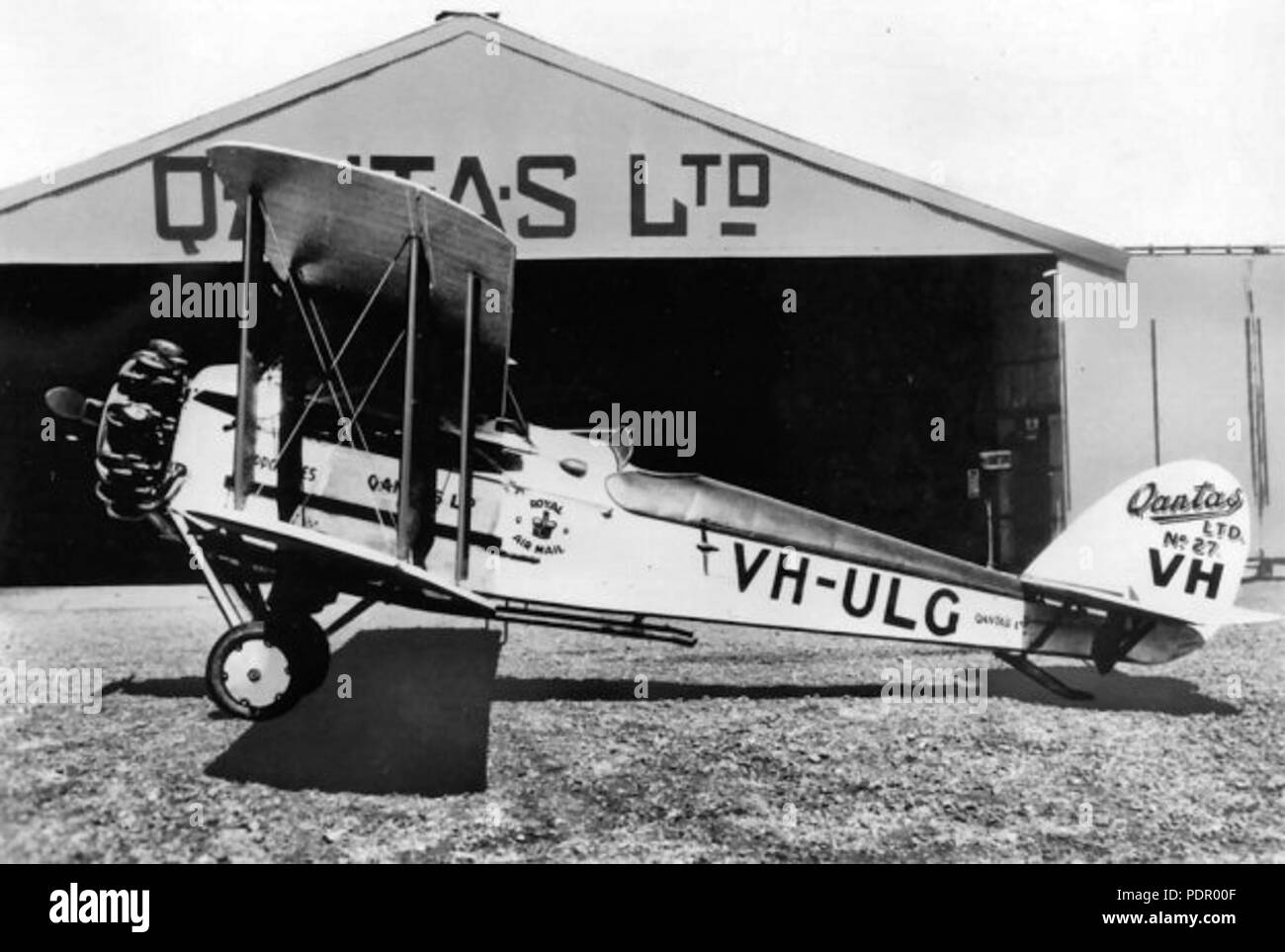 39 De Havilland DH.50J Qantas Stock Photo
