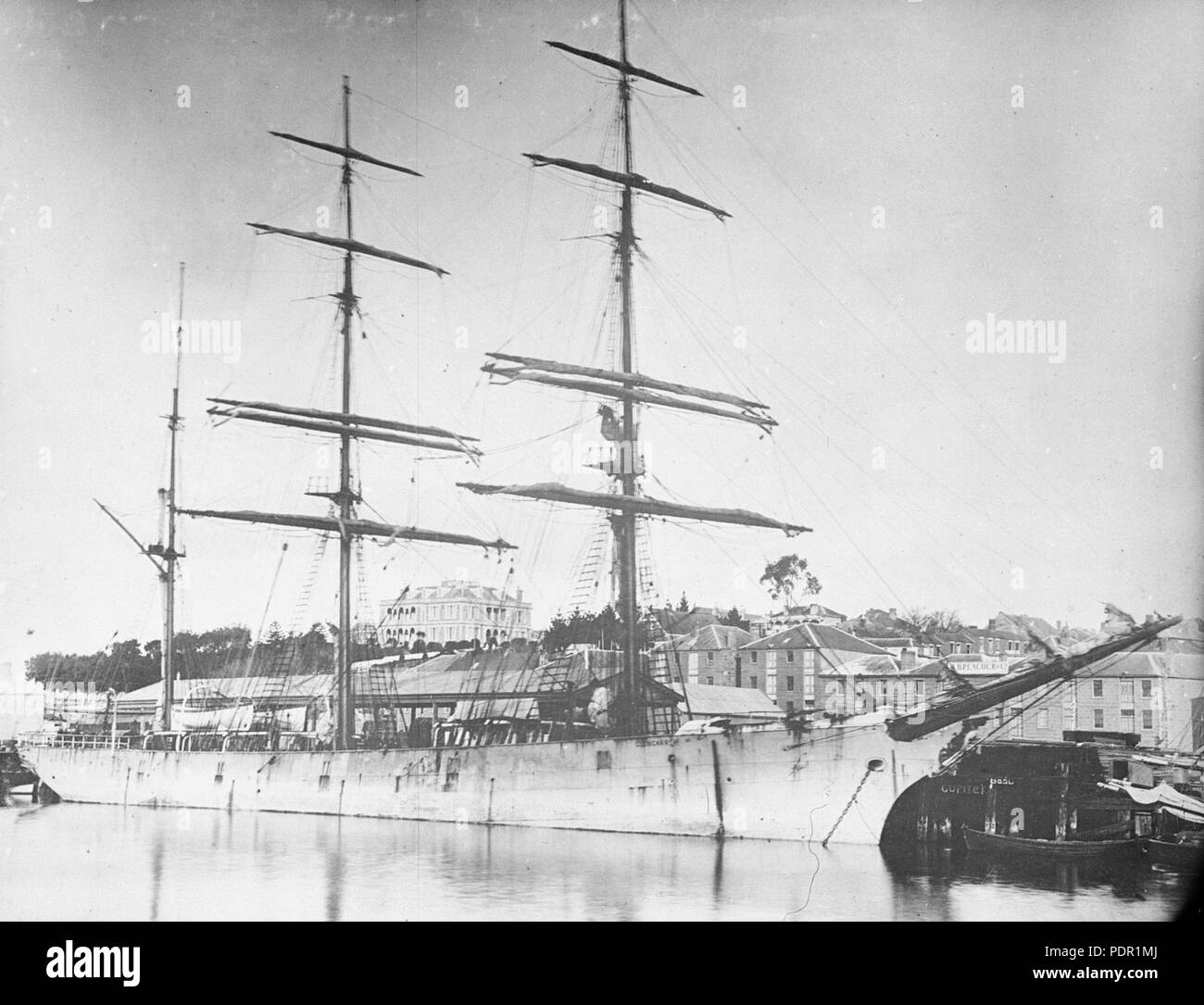 52 Glengarry (ship, 1877) - SLV H99.220-2071 Stock Photo