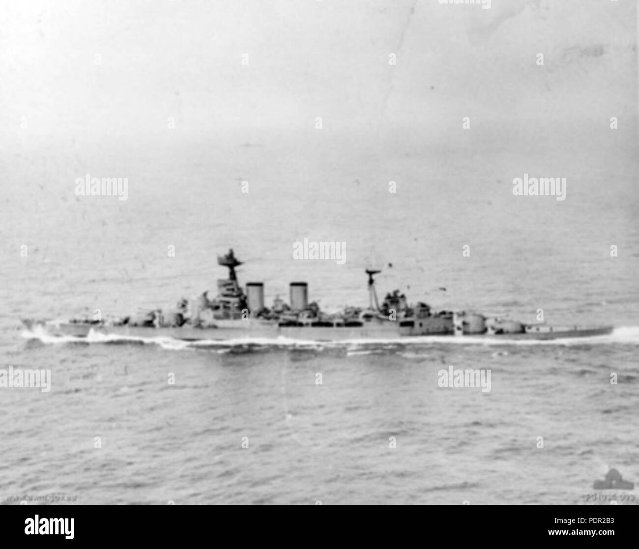 59 HMS Hood 24 May 1941 Stock Photo