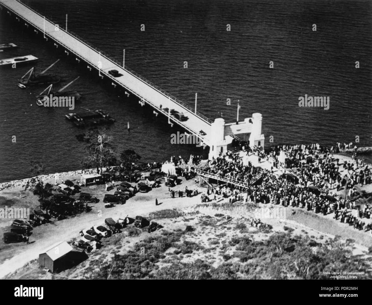 Redcliffe Bridge Hornibrook bridge hi-res stock photography and images - Alamy