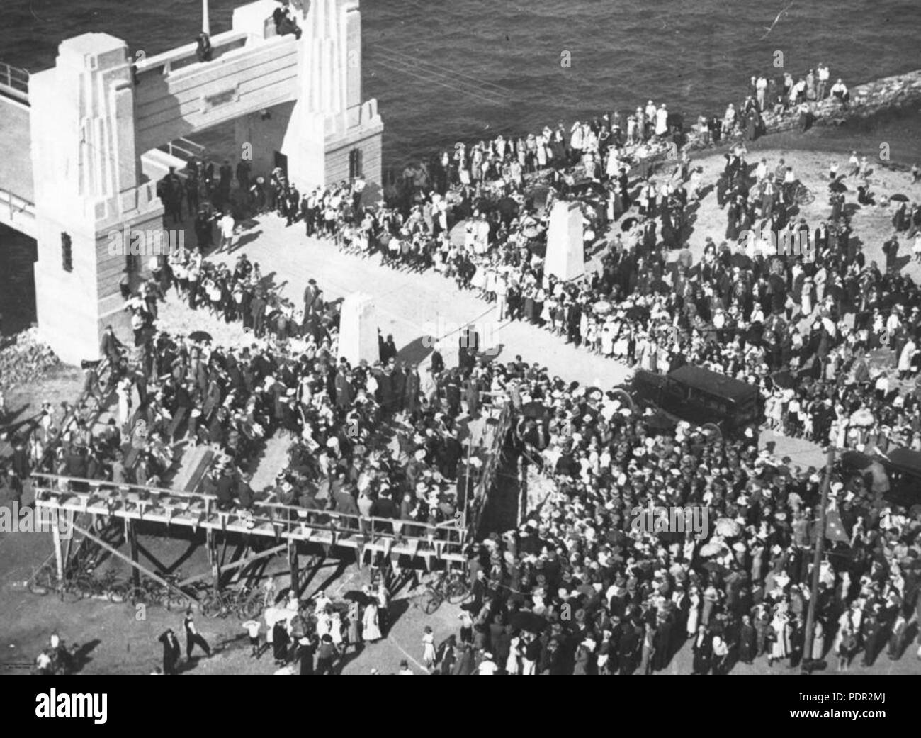 Highway opening Black and White Stock Photos & Images - Alamy