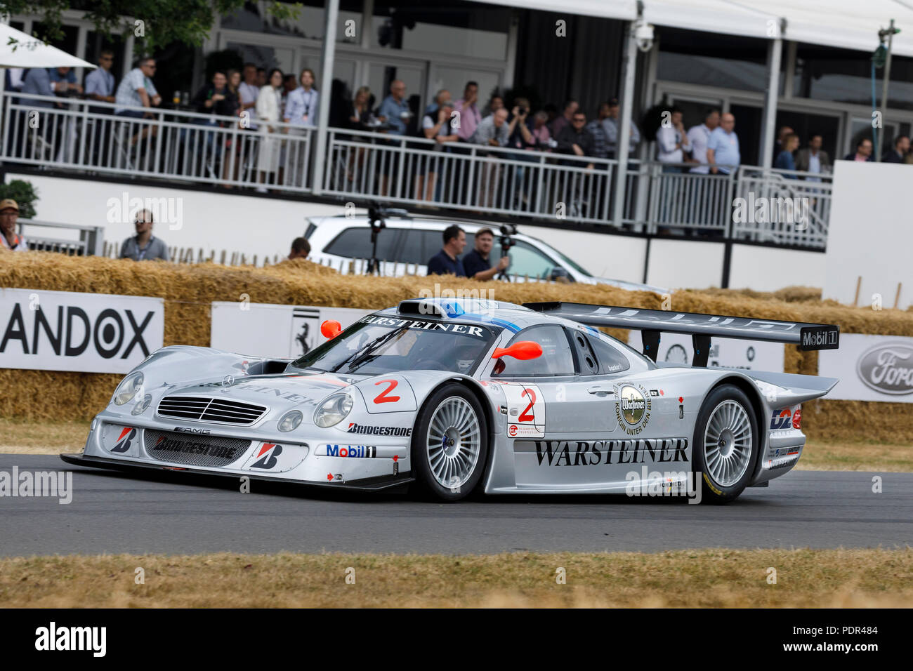 Mercedes CLK LM N°2 Goodbye Ludwig Zonta 1998 1/18 Maisto - Occasion