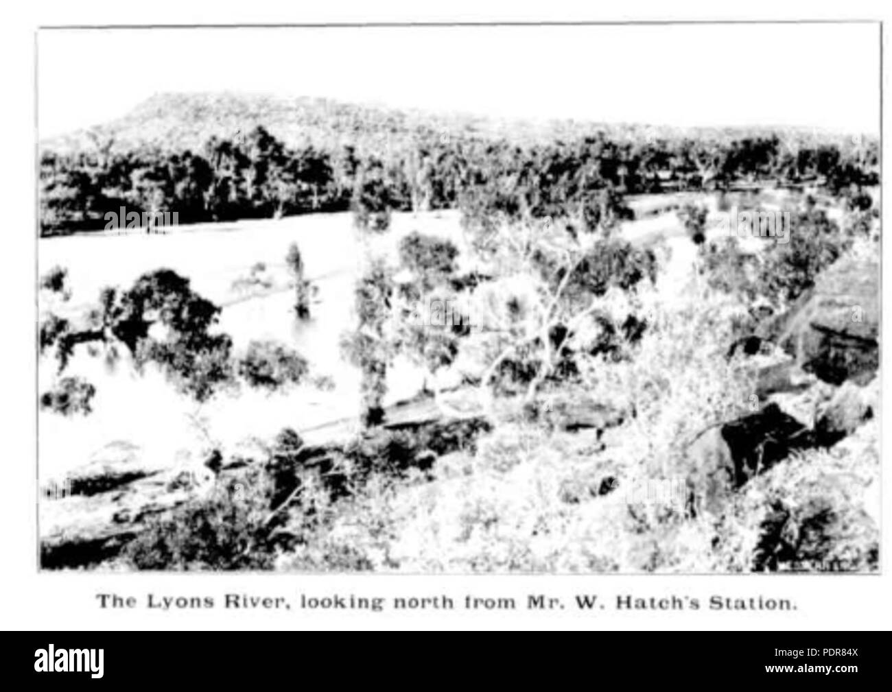 Lyons river Black and White Stock Photos & Images - Alamy