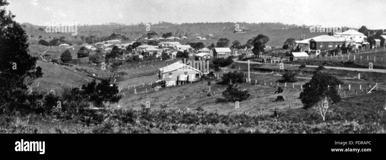 102 Queensland State Archives 146 Maleny looking from Hospital Hill c 1932 Stock Photo