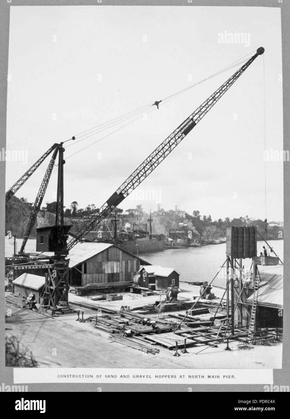 Gravel hoppers Black and White Stock Photos & Images Alamy