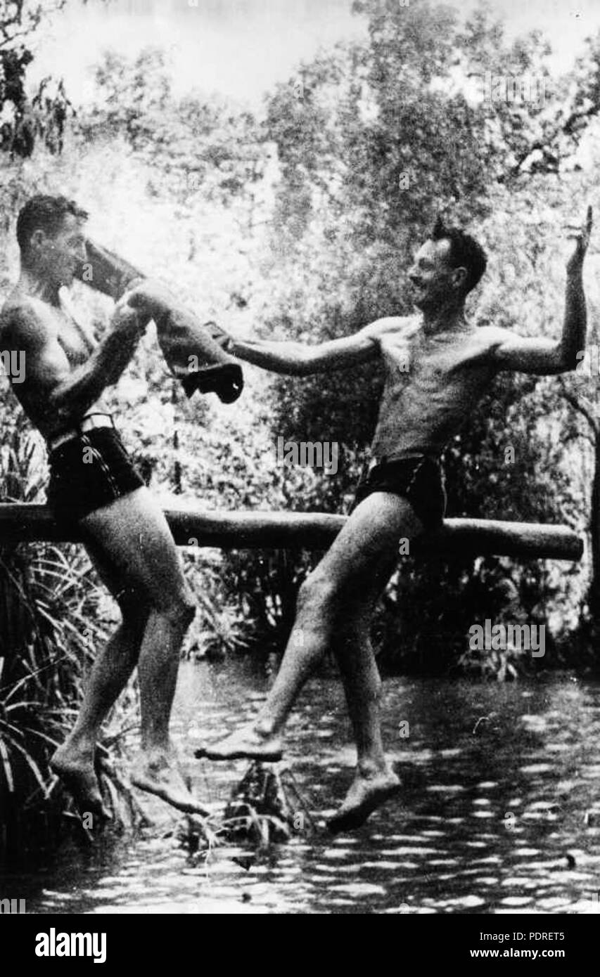 Historical men swimming Black and White Stock Photos & Images - Alamy