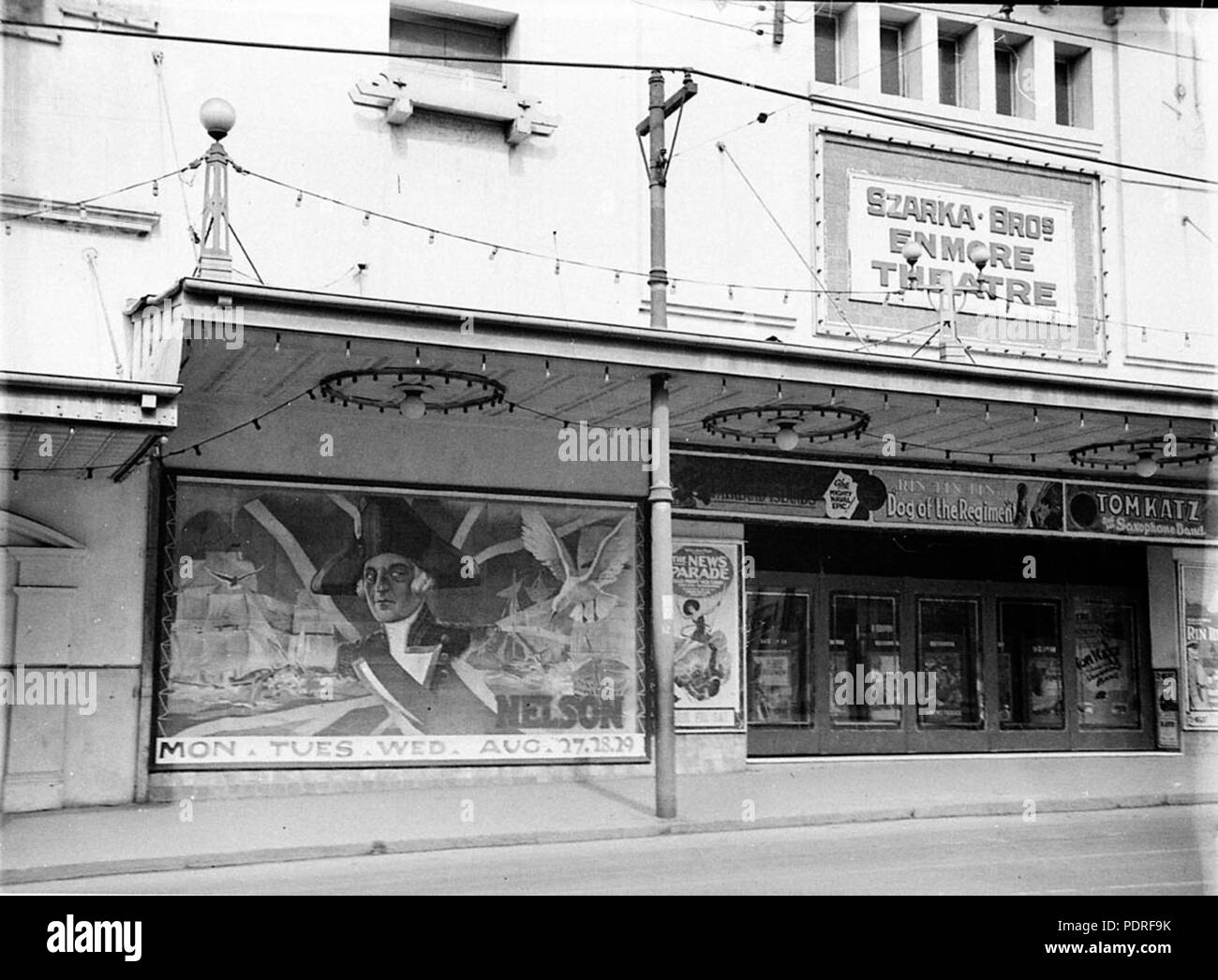 131 SLNSW 10255 Tom Katz and his saxophone band Stock Photo