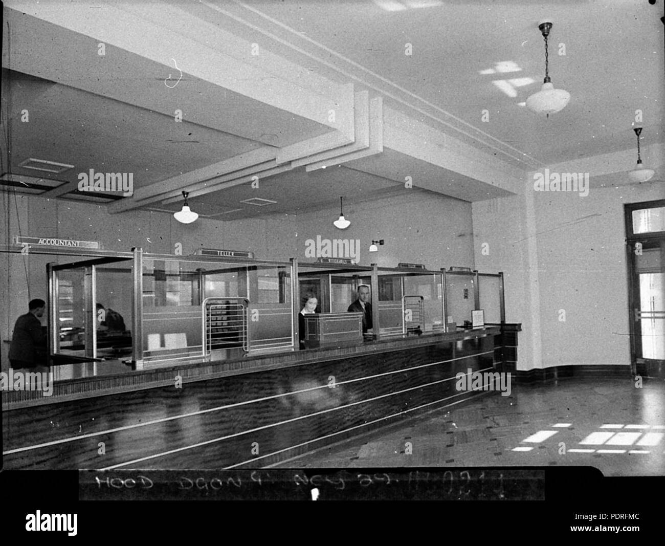 Bank tellers windows hi-res stock photography and images - Alamy