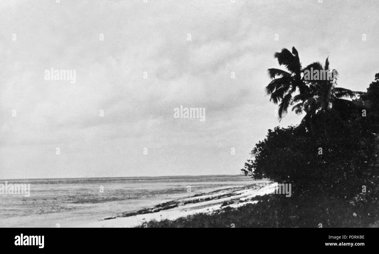 100 Queensland State Archives 1023 Green Island Great Barrier Reef c 1931 Stock Photo