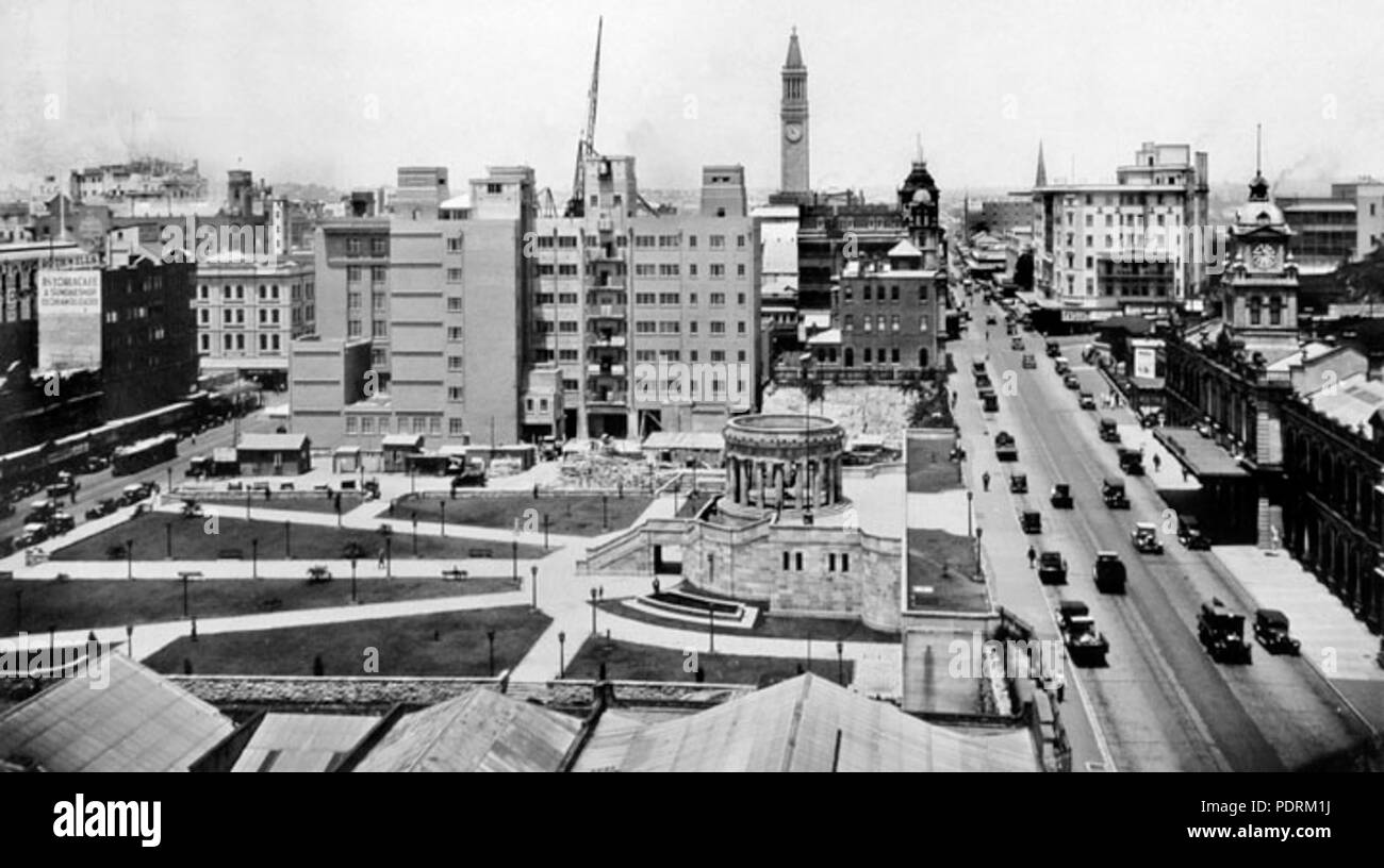 107 Queensland State Archives 2523 Progress of work on the State Insurance Building Edward Street Brisbane December 1932