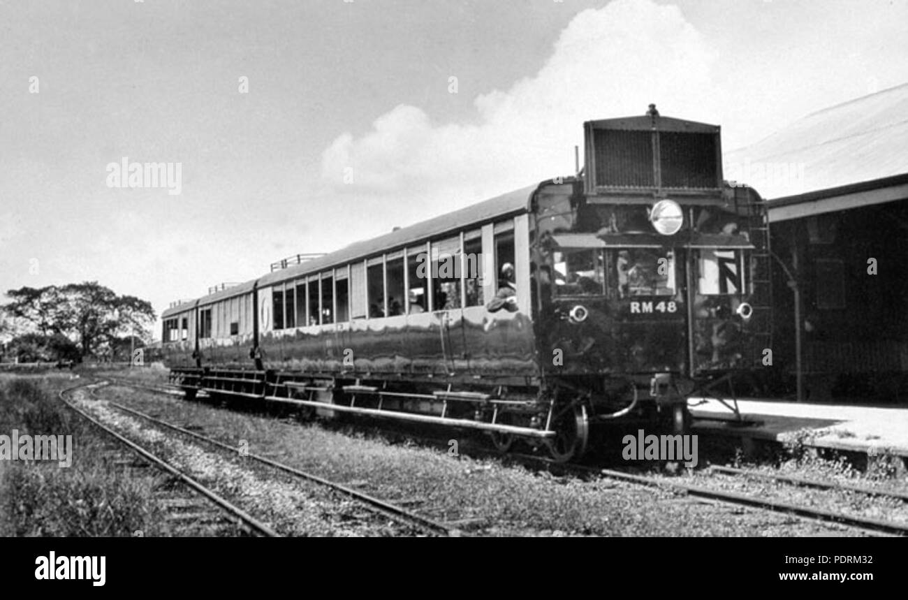 107 Queensland State Archives 2556 150hp Winton rail motor for Manly Cleveland line Cleveland Redland December 1930