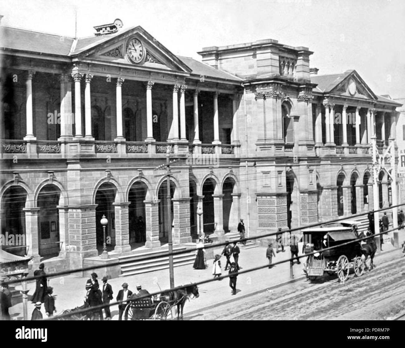 108 Queensland State Archives 2684 General Post and Telegraph Offices Brisbane c 1890