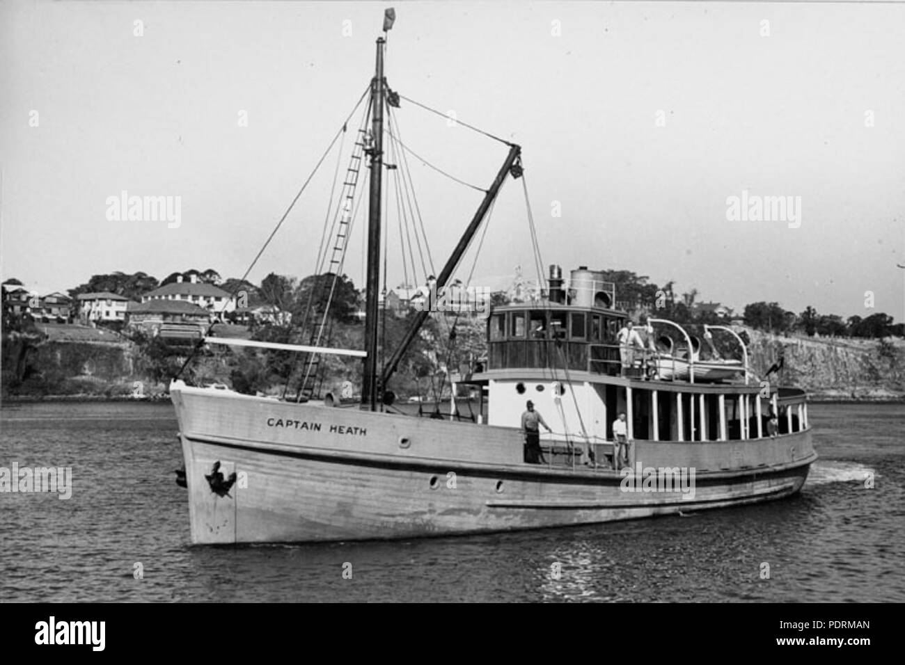 108 Queensland State Archives 2740 Brisbane pilot boat Captain Heath