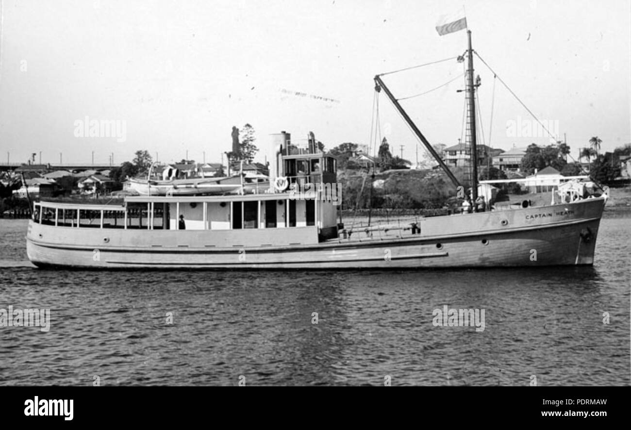 108 Queensland State Archives 2743 Brisbane pilot boat Captain Heath