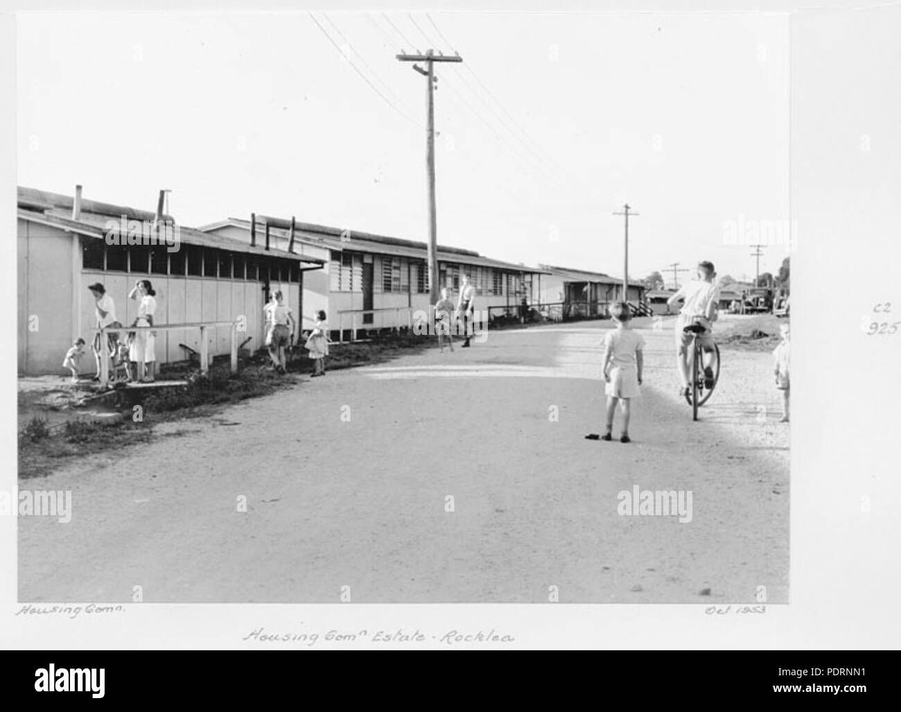 118 Queensland State Archives 4916 Housing Commission Estate Rocklea October 1953 Stock Photo
