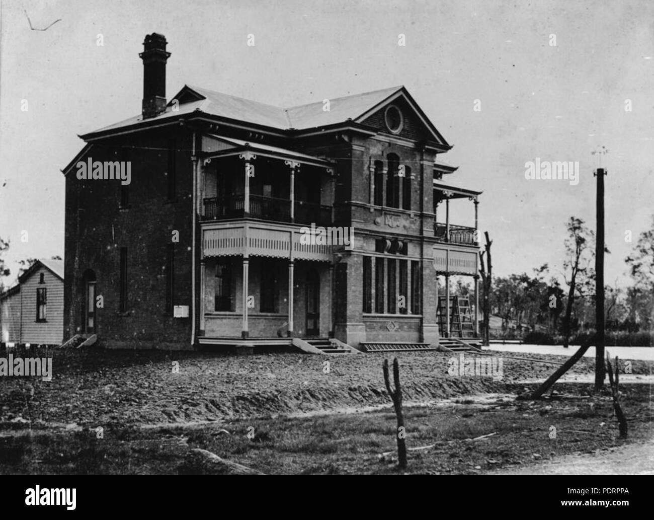 128 Sandgate Post Office circa 1887 Stock Photo Alamy