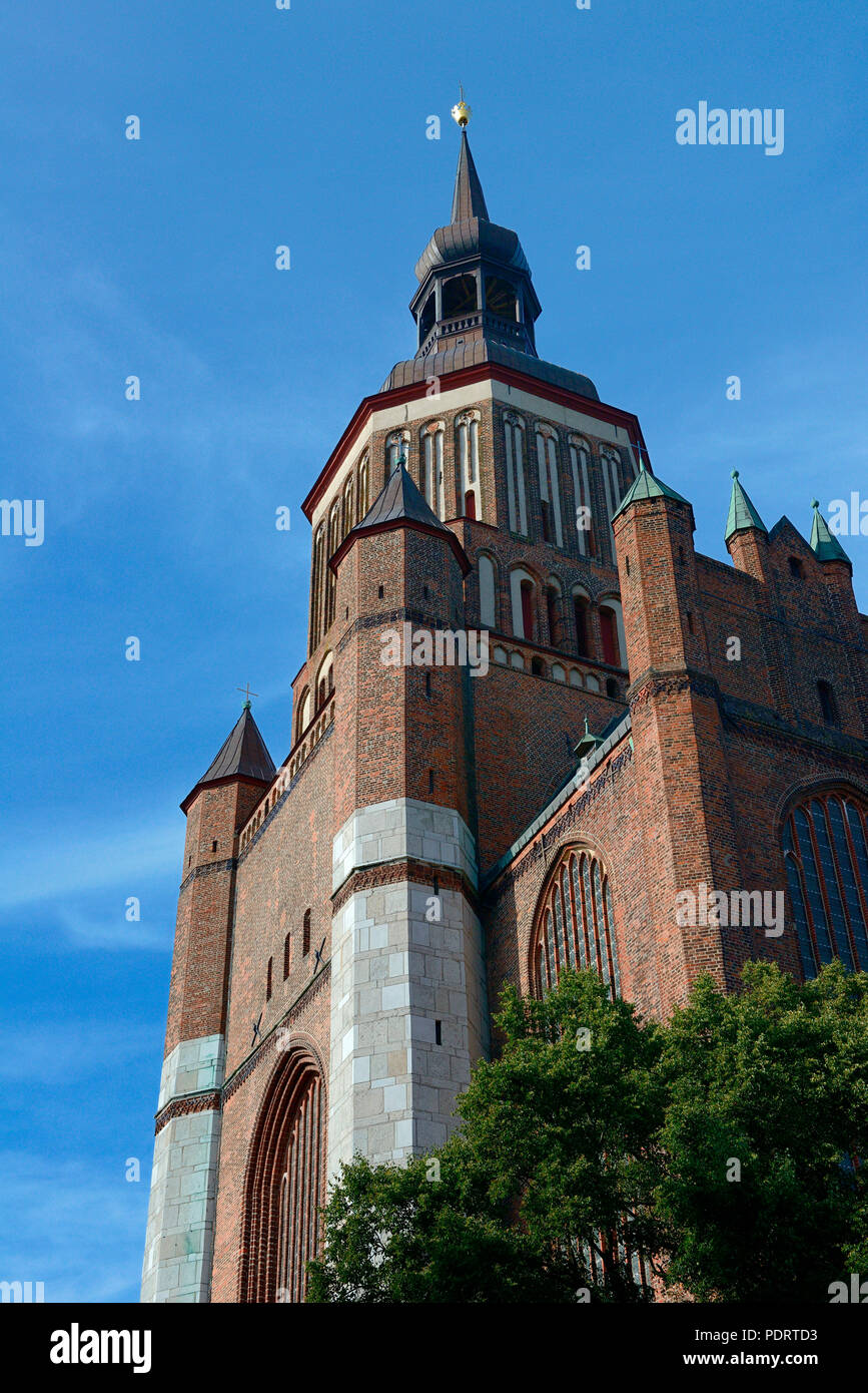 St.-Marienkirche, Stralsund, Mecklenburg-Vorpommern, Deutschland ...