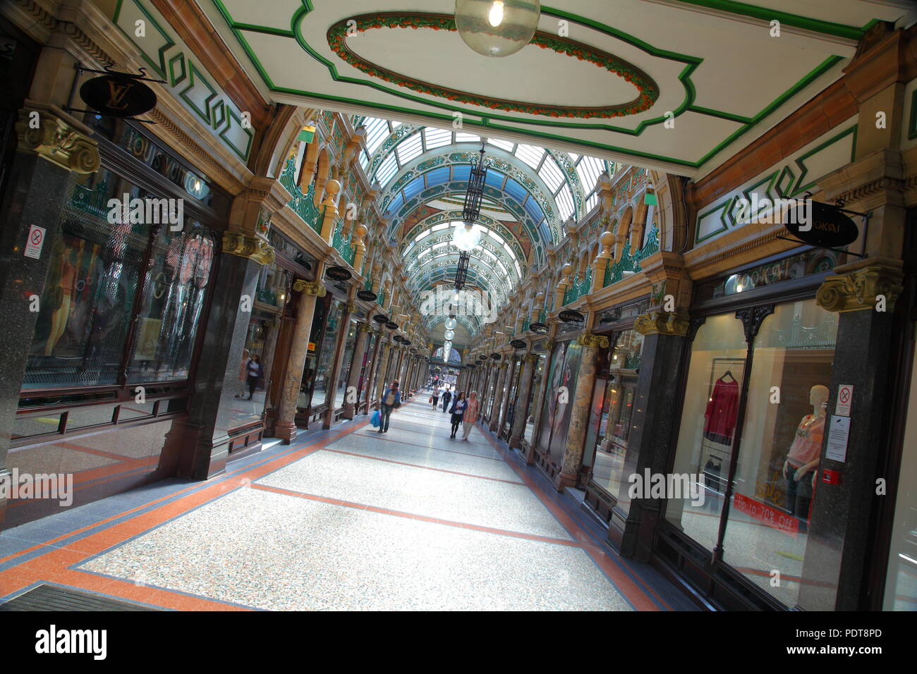 Carousel light trails at Leeds German Market Stock Photo Alamy