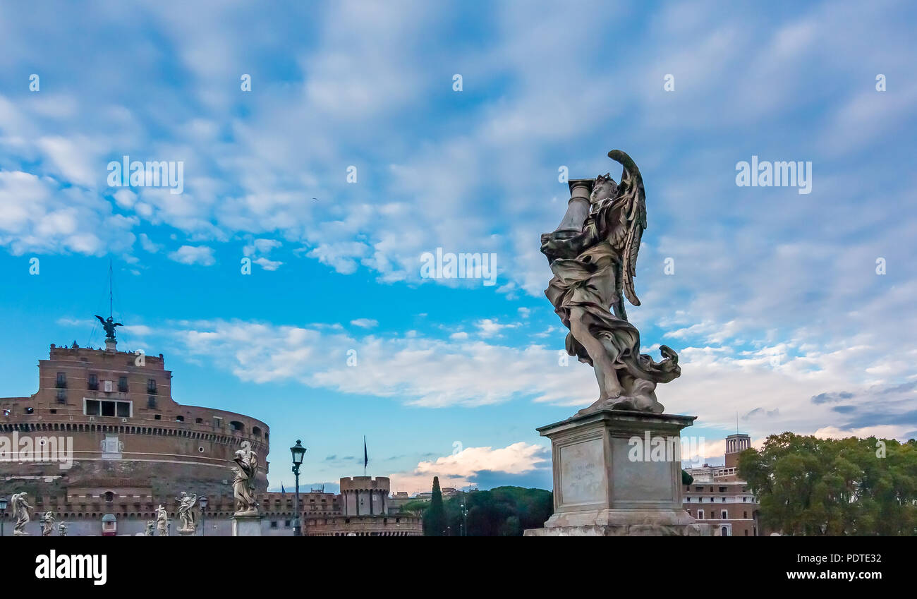 Marble Statue Of An Angel By Famous Sculptor Gian Lorenzo Bernini On ...