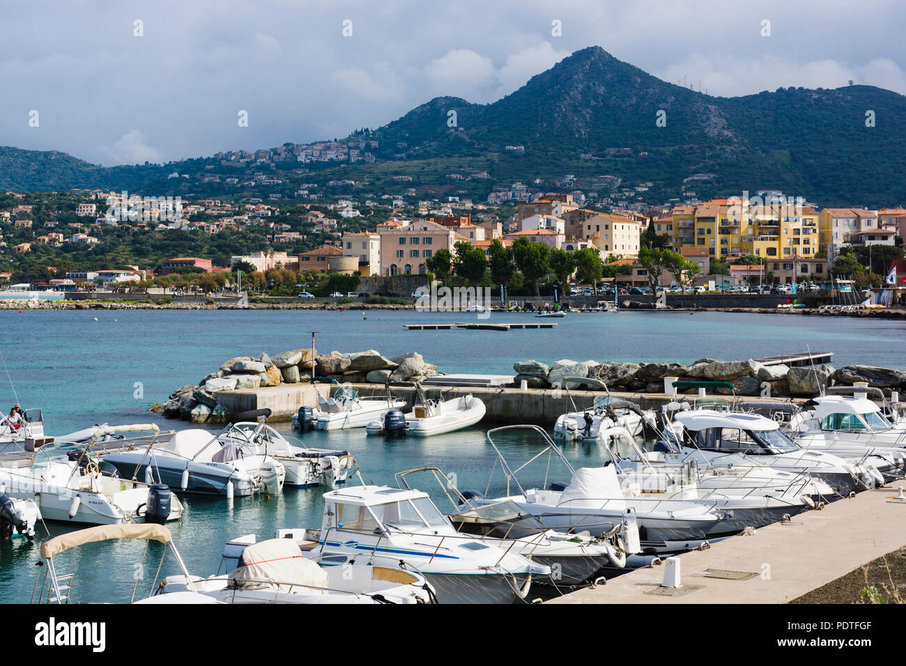 L'Île-Rousse, Corsica, France Stock Photo
