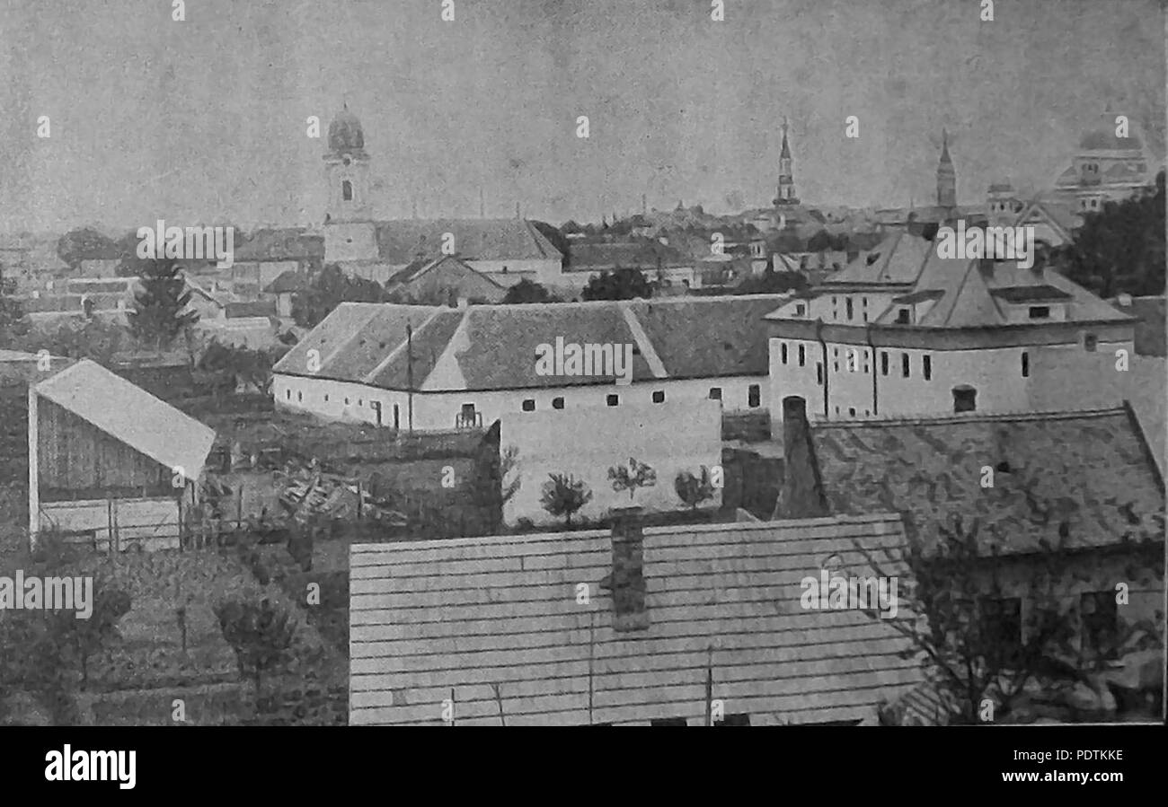 253 Panoráma - Lučenec - 1926 Stock Photo