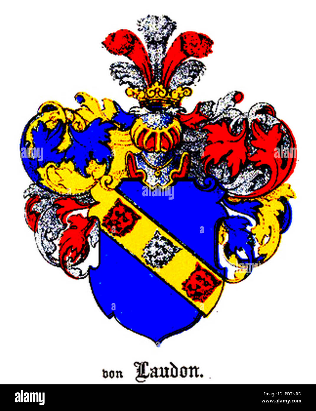 22 Laudon COA Stock Photo