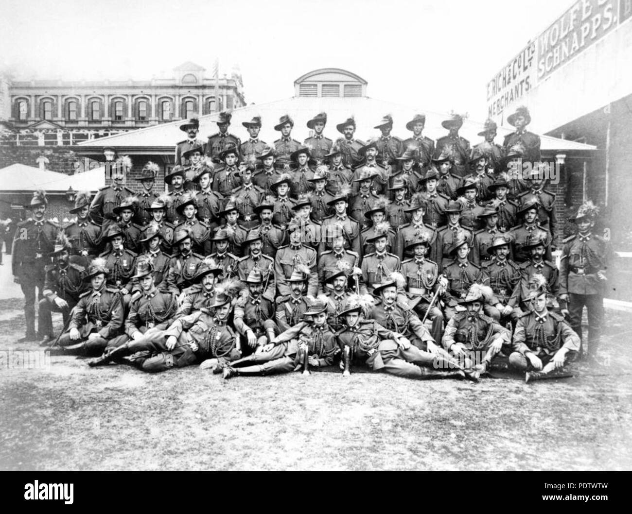 Australian field artillery Black and White Stock Photos & Images Alamy