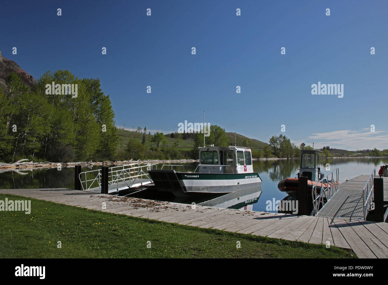 Waterton. Waterton Lakes National Park, Alberta, Canada. Stock Photo