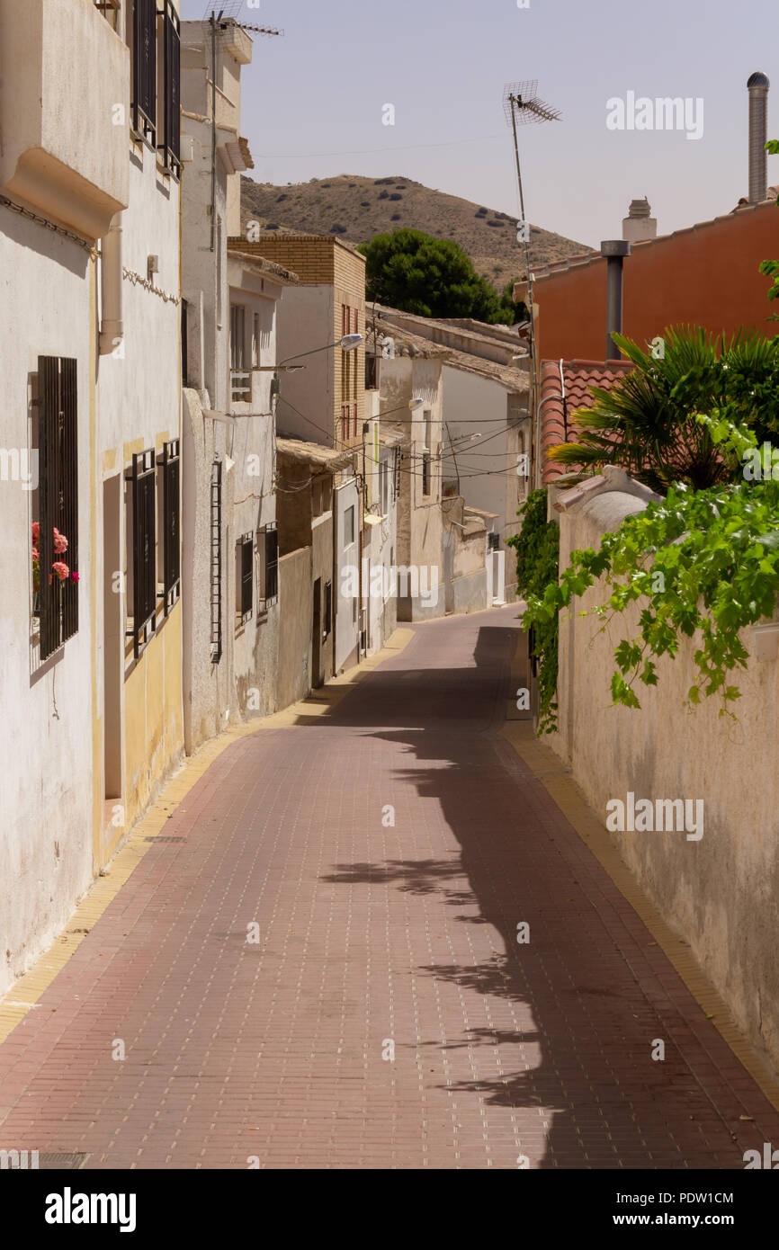 Oria a Small Rural Town in Andalucia Spain Stock Photo