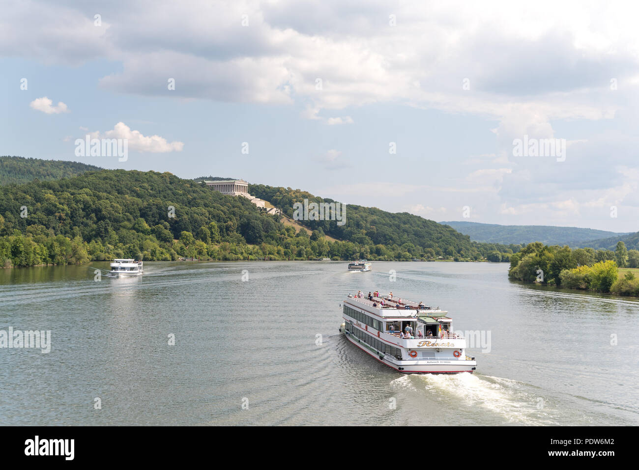 Walhalla Bavaria Stock Photos & Walhalla Bavaria Stock