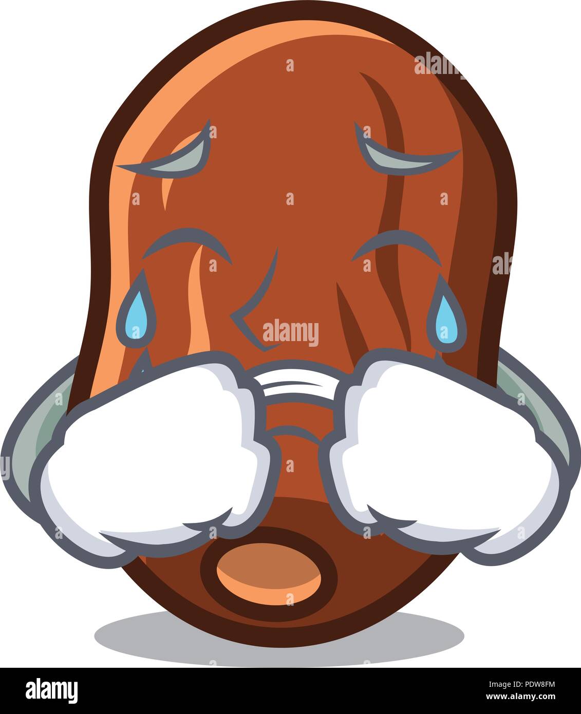 crying-dates-fruit-mascot-cartoon-stock-vector-image-art-alamy