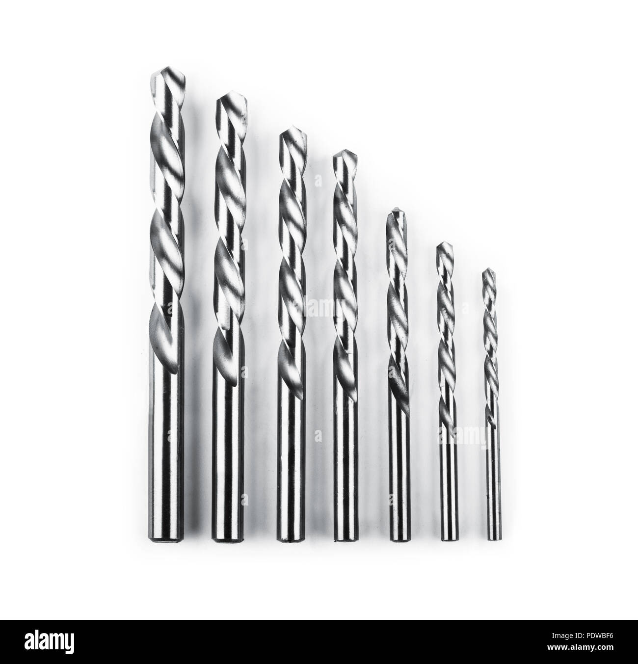 Drill bit sizes Cut Out Stock Images & Pictures Alamy