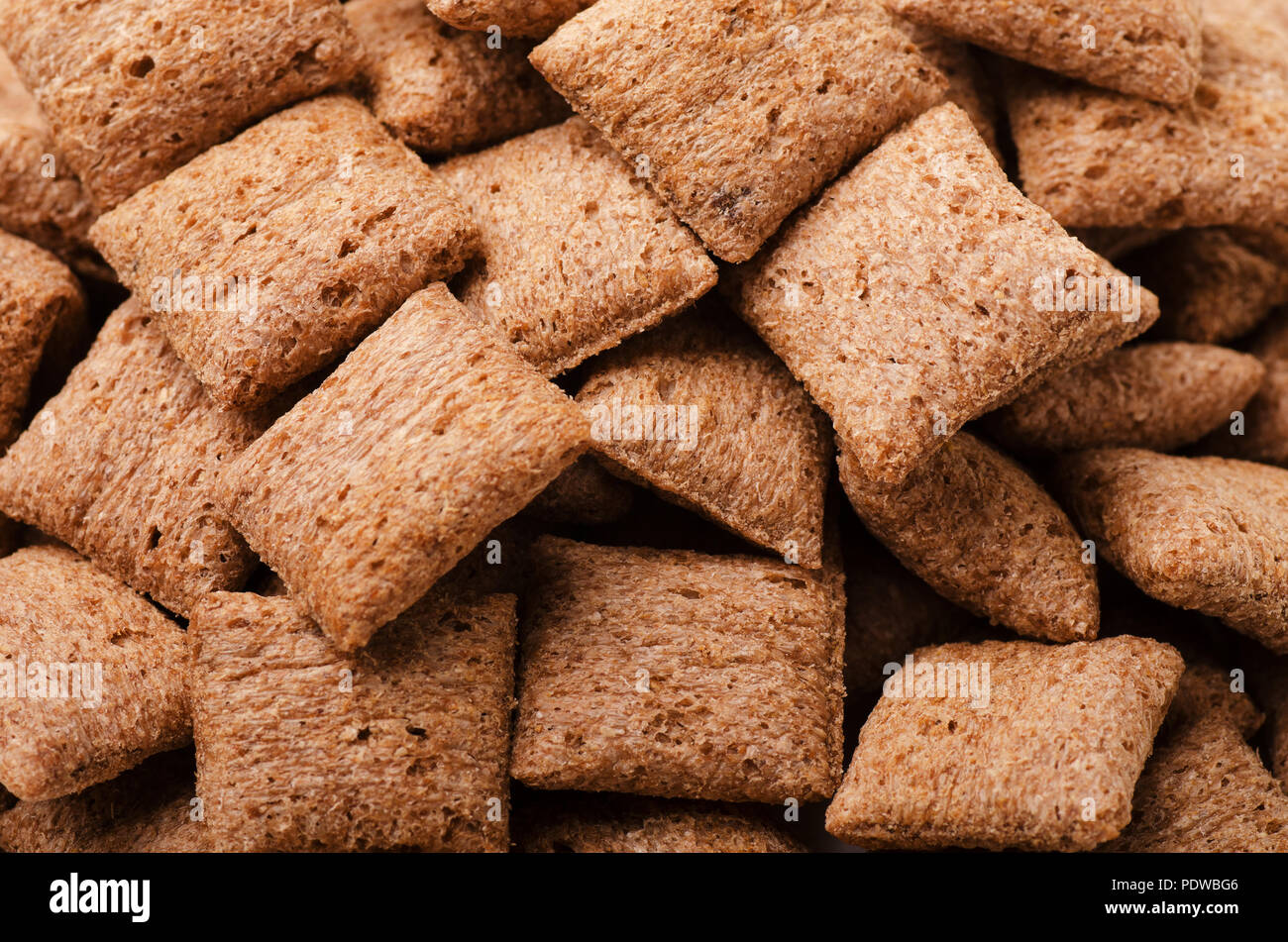 Chocolate pillows, healthy breakfast as background Stock Photo Alamy
